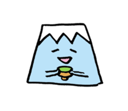 Lovely Mt.Fuji from Japan sticker #2769193