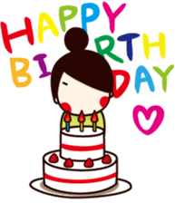 Daily life conversation of office lady sticker #2769595