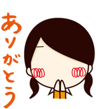 Daily life conversation of office lady sticker #2769597