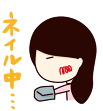 Daily life conversation of office lady sticker #2769606