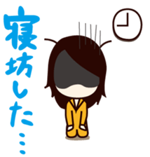 Daily life conversation of office lady sticker #2769625