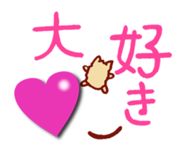 It is a sticker of the Pomeranian. sticker #2770132