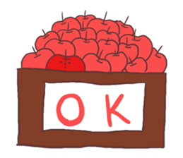 fruit of long legs sticker #2770214