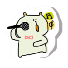 panda and boy and bear. sticker #2771044