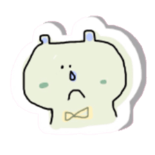 panda and boy and bear. sticker #2771064