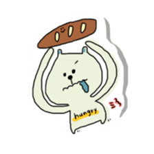 panda and boy and bear. sticker #2771066