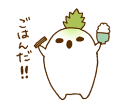 Radish us at enliven the conversation. sticker #2771195