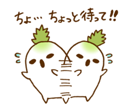 Radish us at enliven the conversation. sticker #2771202