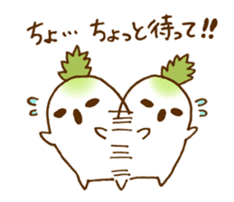 Radish us at enliven the conversation. sticker #2771202