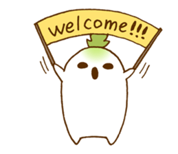 Radish us at enliven the conversation. sticker #2771233