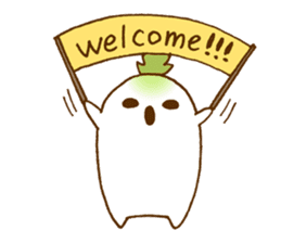 Radish us at enliven the conversation. sticker #2771233