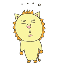 Liwon-kun (lion) sticker #2771320