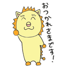 Liwon-kun (lion) sticker #2771344