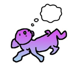 Colorful Dogs sticker #2771629