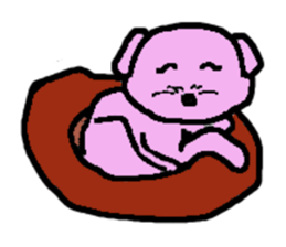 Colorful Dogs sticker #2771634