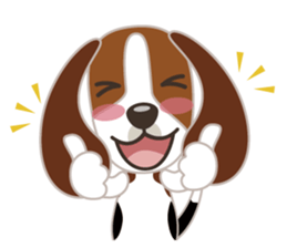 Beagle's stickers "KINAKOMBU" sticker #2771676