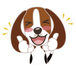 Beagle's stickers "KINAKOMBU" sticker #2771676