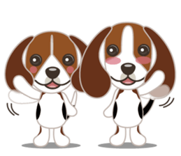 Beagle's stickers "KINAKOMBU" sticker #2771678