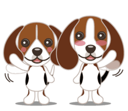 Beagle's stickers "KINAKOMBU" sticker #2771678
