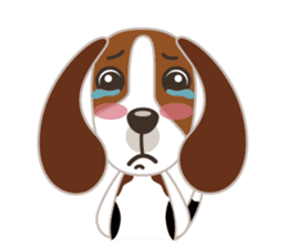 Beagle's stickers "KINAKOMBU" sticker #2771679