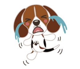 Beagle's stickers "KINAKOMBU" sticker #2771680