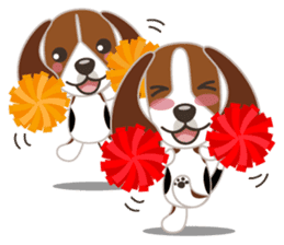 Beagle's stickers "KINAKOMBU" sticker #2771681