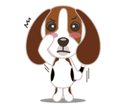 Beagle's stickers "KINAKOMBU" sticker #2771684