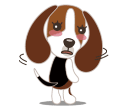 Beagle's stickers "KINAKOMBU" sticker #2771686