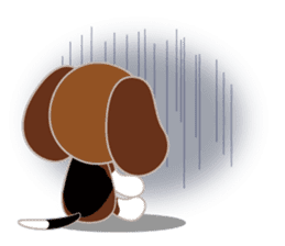 Beagle's stickers "KINAKOMBU" sticker #2771687