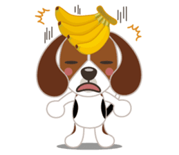 Beagle's stickers "KINAKOMBU" sticker #2771691