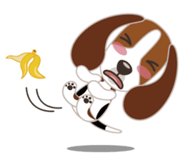 Beagle's stickers "KINAKOMBU" sticker #2771694