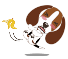 Beagle's stickers "KINAKOMBU" sticker #2771694
