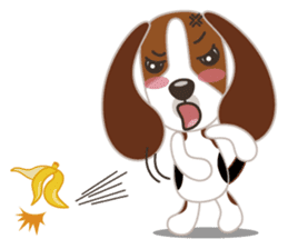Beagle's stickers "KINAKOMBU" sticker #2771696