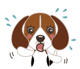 Beagle's stickers "KINAKOMBU" sticker #2771697