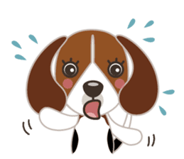Beagle's stickers "KINAKOMBU" sticker #2771697