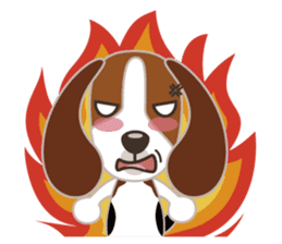 Beagle's stickers "KINAKOMBU" sticker #2771698