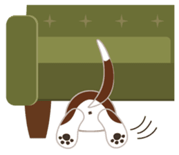 Beagle's stickers "KINAKOMBU" sticker #2771700