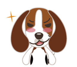 Beagle's stickers "KINAKOMBU" sticker #2771706