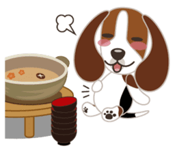 Beagle's stickers "KINAKOMBU" sticker #2771708