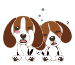 Beagle's stickers "KINAKOMBU" sticker #2771713
