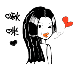 Miss Flower sticker #2771955