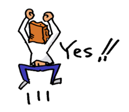 Paper-Bag Boy -Who are you?- in English sticker #2772120