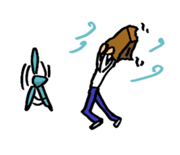 Paper-Bag Boy -Who are you?- in English sticker #2772136