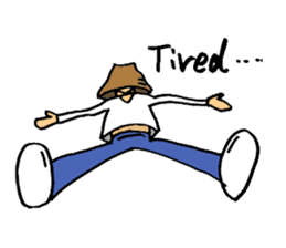 Paper-Bag Boy -Who are you?- in English sticker #2772138