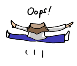 Paper-Bag Boy -Who are you?- in English sticker #2772154