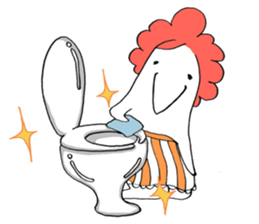 Housekeeper of stickers sticker #2772678