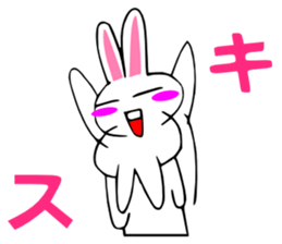 It aggravates and is a rabbit. sticker #2772776