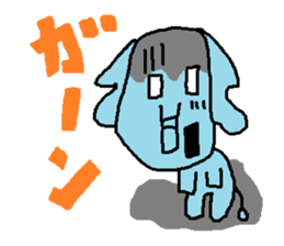 Nose is short elephant sticker #2772968