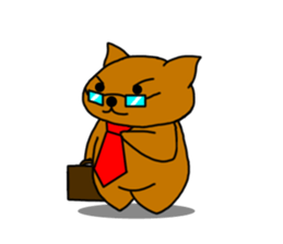 Suntan cat "RIMAN" sticker #2773119