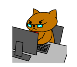 Suntan cat "RIMAN" sticker #2773125